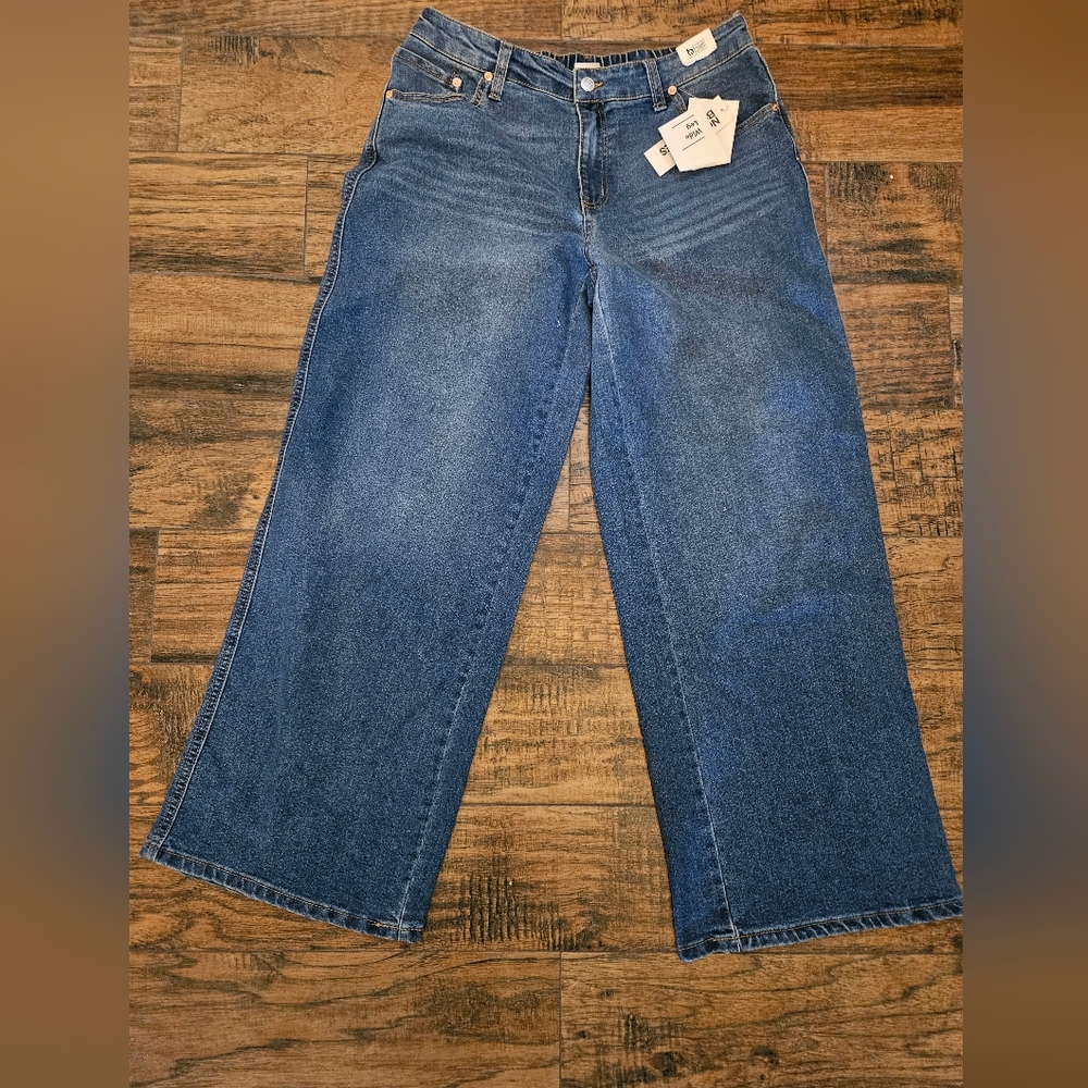 No Boundaries Blue Flare & Wide Leg Jeans
